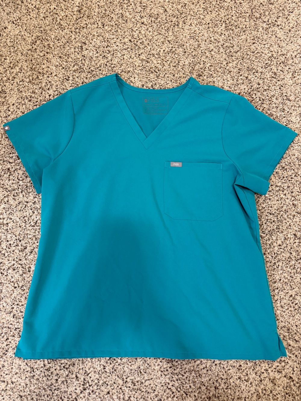 Figs Teal Catarina Women's Scrub Top